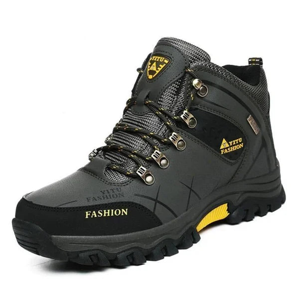 Hiking Boots Leather Robust Outdoor