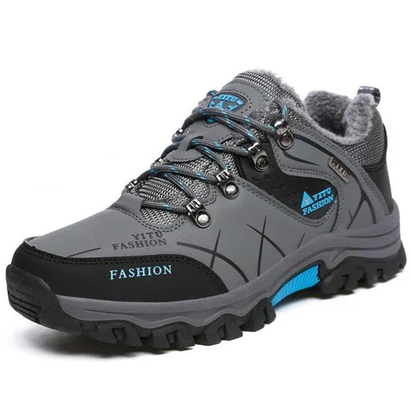 Hiking Boots Leather Robust Outdoor