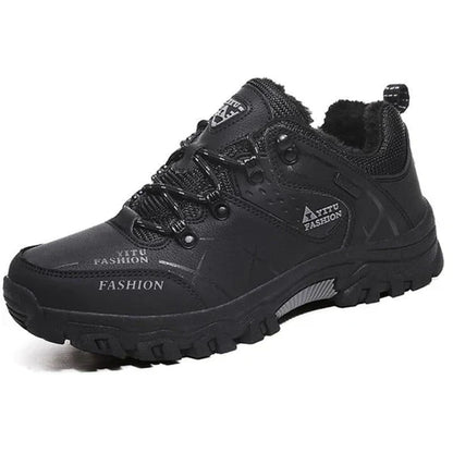 Hiking Boots Leather Robust Outdoor