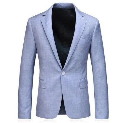 Men's Slim Fit 1-Button Elegant Blazer