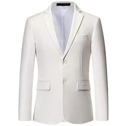 Elegant Men's 2-Button Wedding Suit Blazer