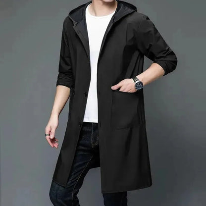 Men's Waterproof Hooded Rain Parka