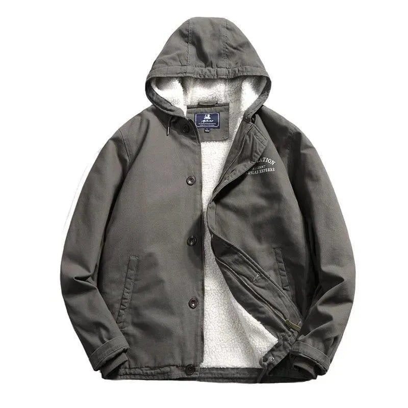 Men's Safari Jacket Outdoor Functional Pockets