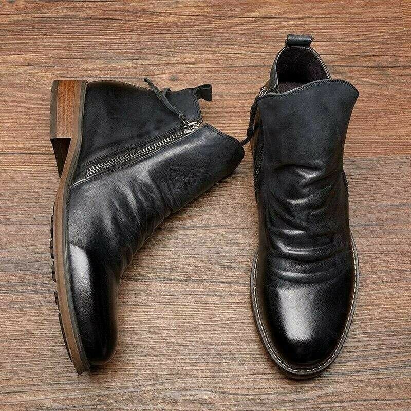 Stilvolle Stiefel Lässig Chic Design