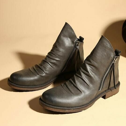 Stilvolle Stiefel Lässig Chic Design