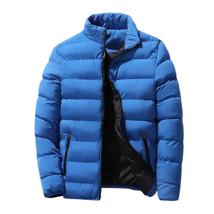 Men's Quilted Jacket Warm Winter Outdoor