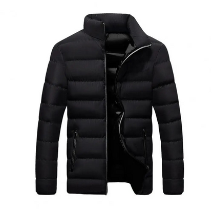 Men's Quilted Jacket Warm Winter Outdoor