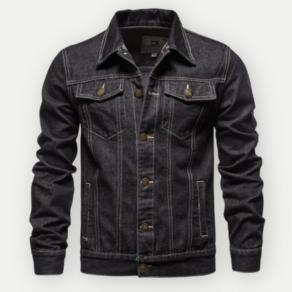 Men's Denim Jacket Classic Elegant