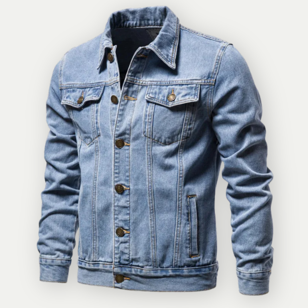 Men's Denim Jacket Classic Elegant