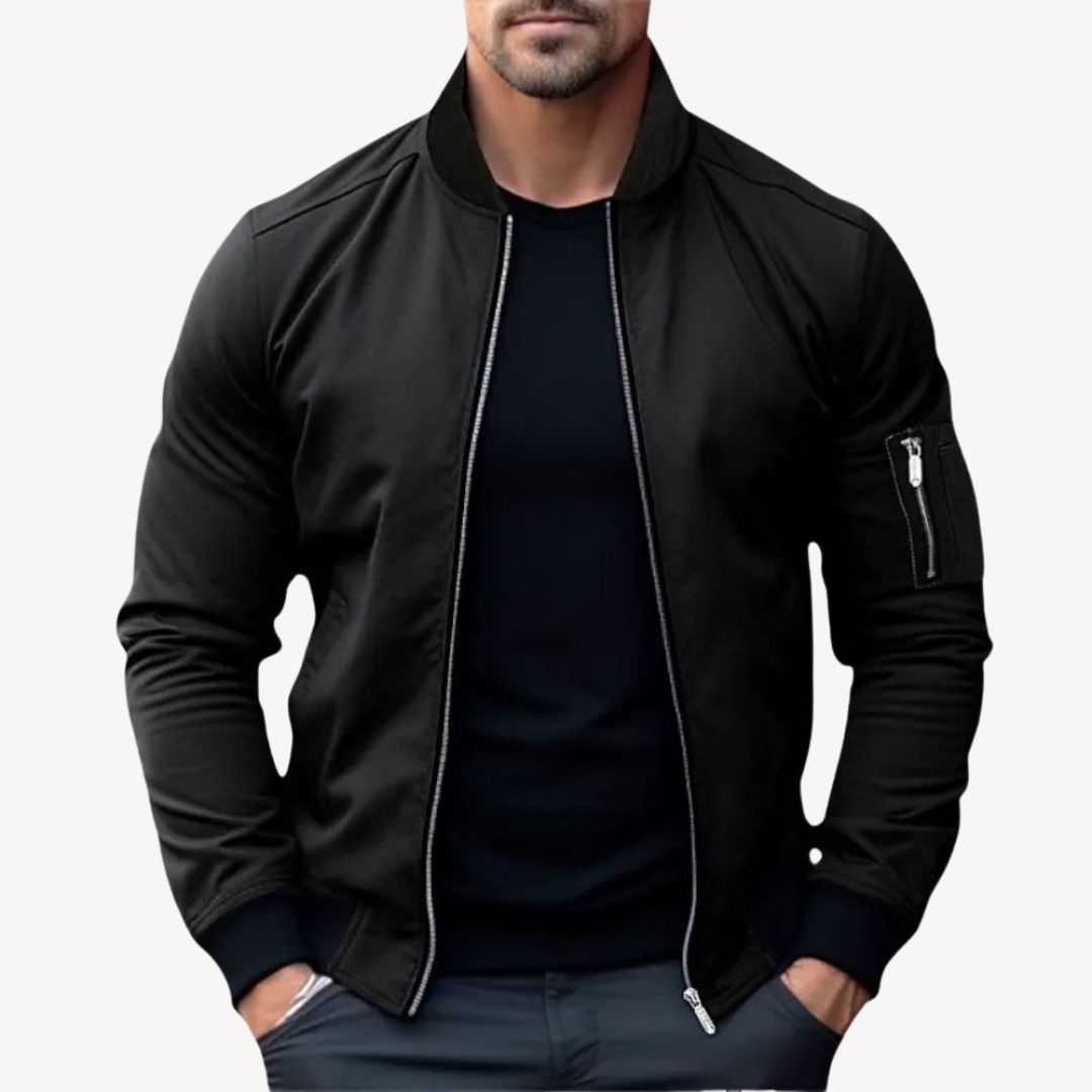 Men's Bomber Jacket Classic Stylish Versatile