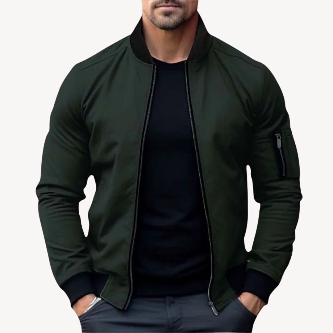 Men's Bomber Jacket Classic Stylish Versatile