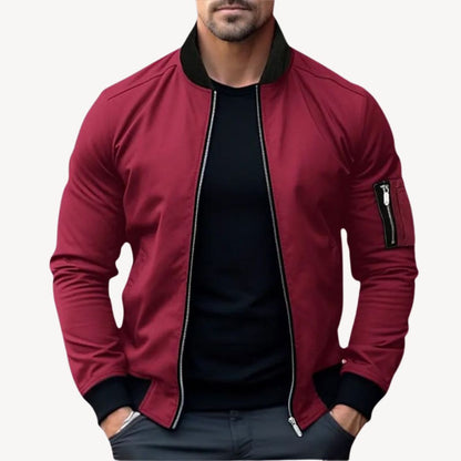 Men's Bomber Jacket Classic Stylish Versatile