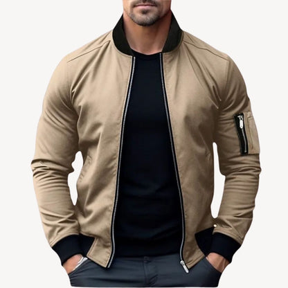 Men's Bomber Jacket Classic Stylish Versatile