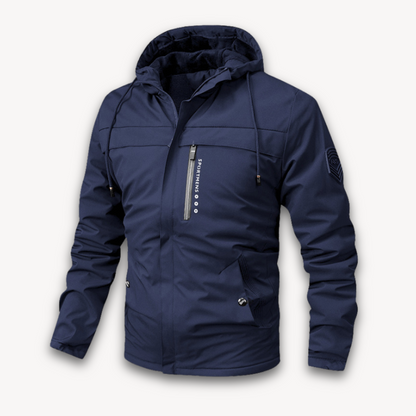 Men's Waterproof Sporty Rain Jacket