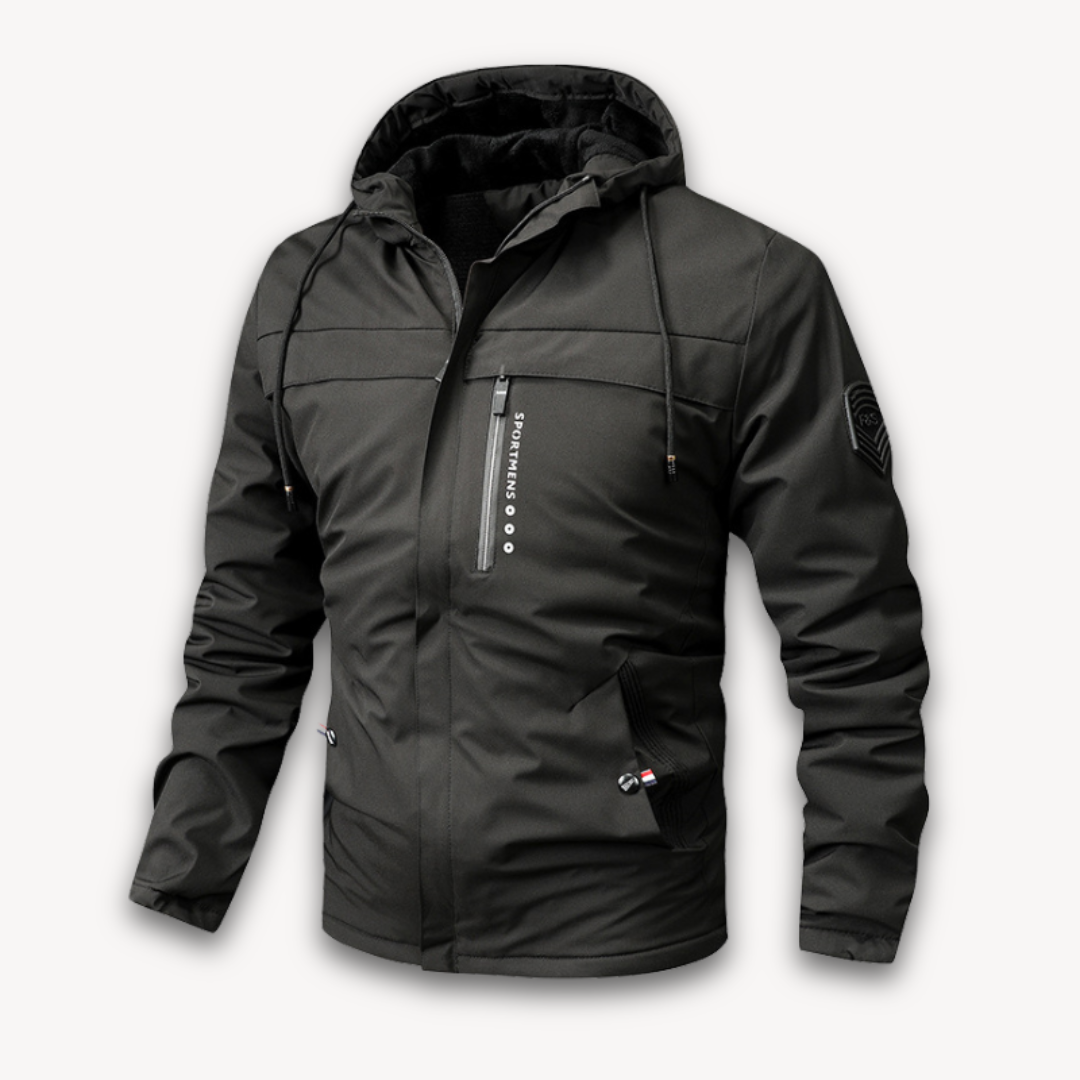Men's Waterproof Sporty Rain Jacket