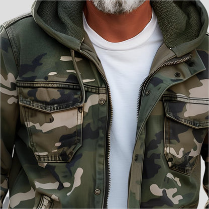 Herren Hoodie Camo Style Modern - IdealeKleiden