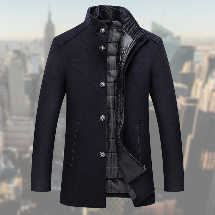 Men's Winter Jacket With Detachable Vest