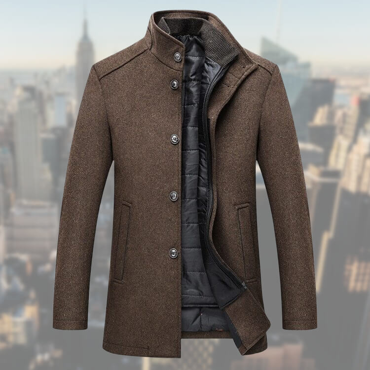 Men's Winter Jacket With Detachable Vest