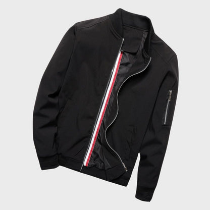 Men's Bomber Jacket Lightweight Water-Repellent Sporty