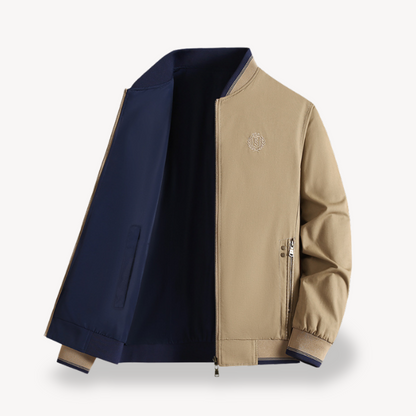 Men's Lightweight Slim Fit Bomber Jacket Multiple Colors