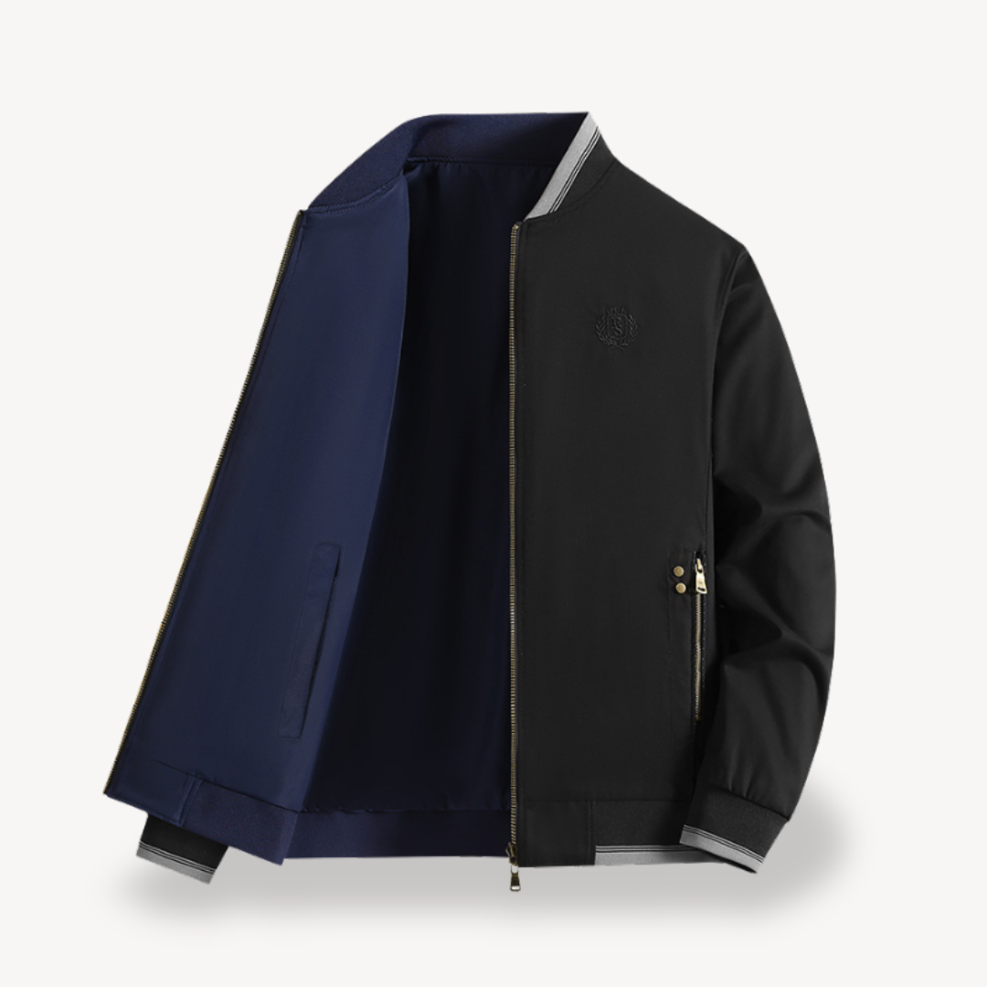 Men's Lightweight Slim Fit Bomber Jacket Multiple Colors