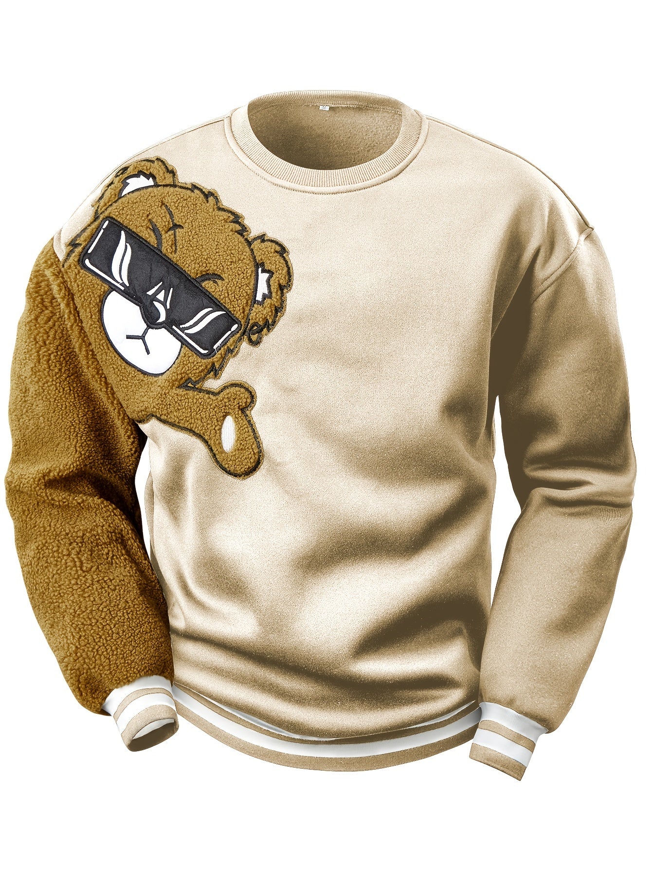 Men's Sweatshirt Cartoon Bear Funny Gift