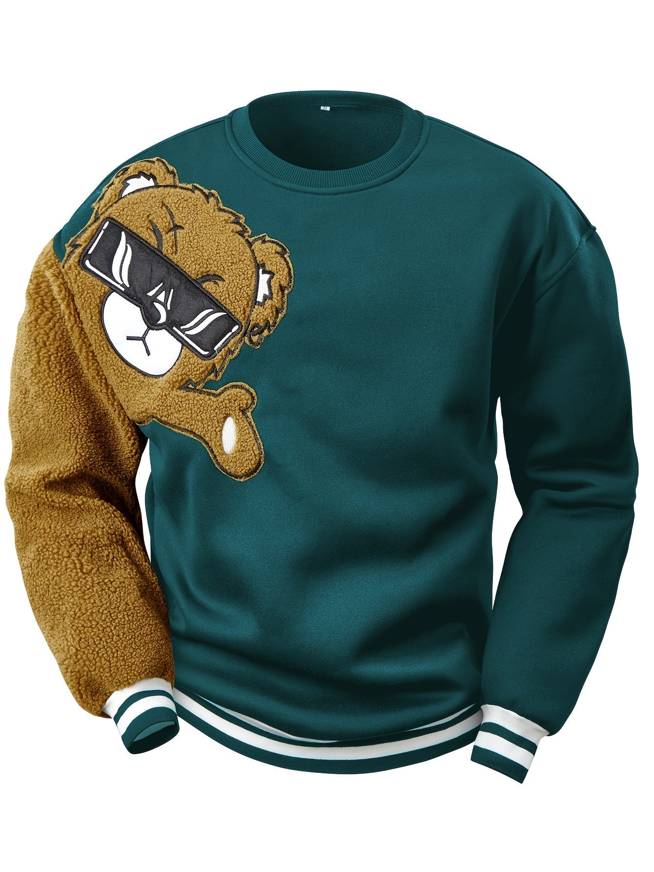 Men's Sweatshirt Cartoon Bear Funny Gift