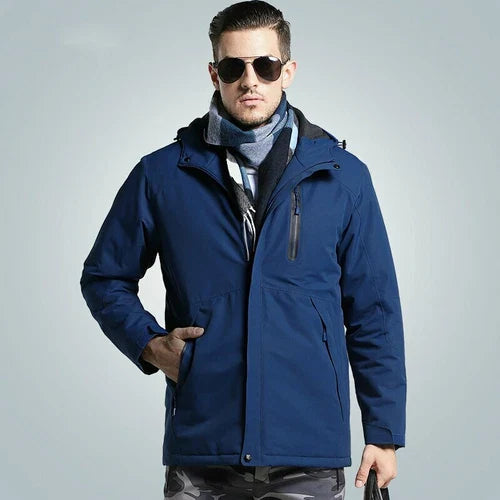 Men's Spring Parka Weatherproof Waterproof