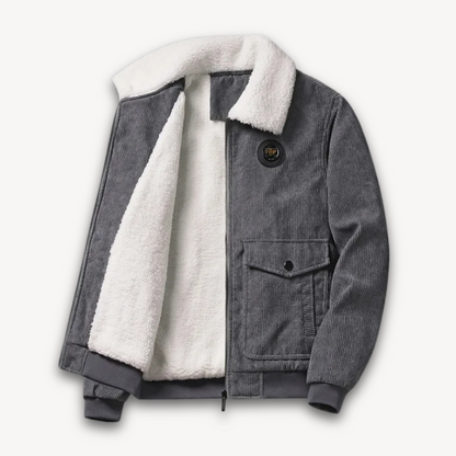 Men's Warm Winter Jacket Sherpa Fleece