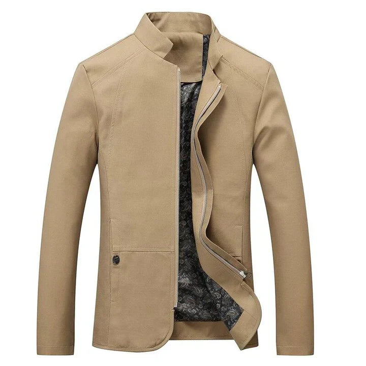Men's Slim Fit Jacket Lightweight and Windproof