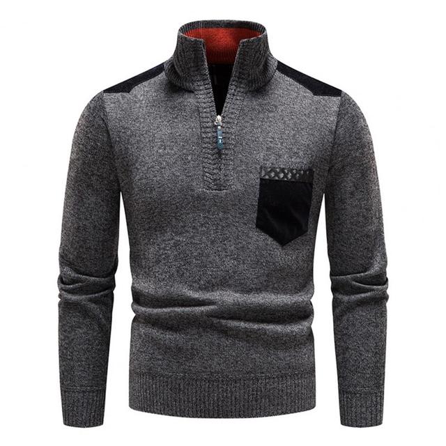 Herren Pullover Merino Wolle Warm Qualität