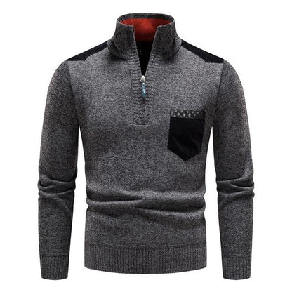 Herren Pullover Merino Wolle Warm Qualität
