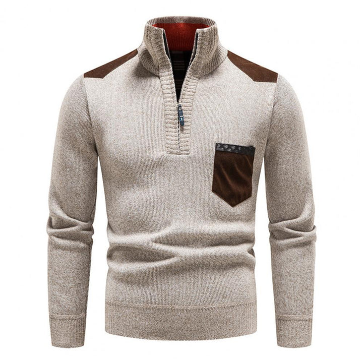 Herren Pullover Merino Wolle Warm Qualität