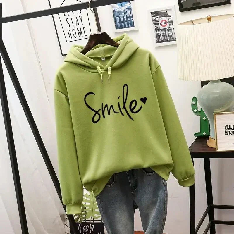 Women's Hoodie Love Smile Design