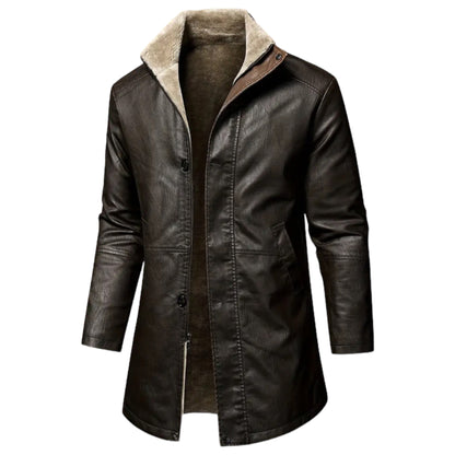 Leder Motorradjacke Stilvoll Schutz Männer