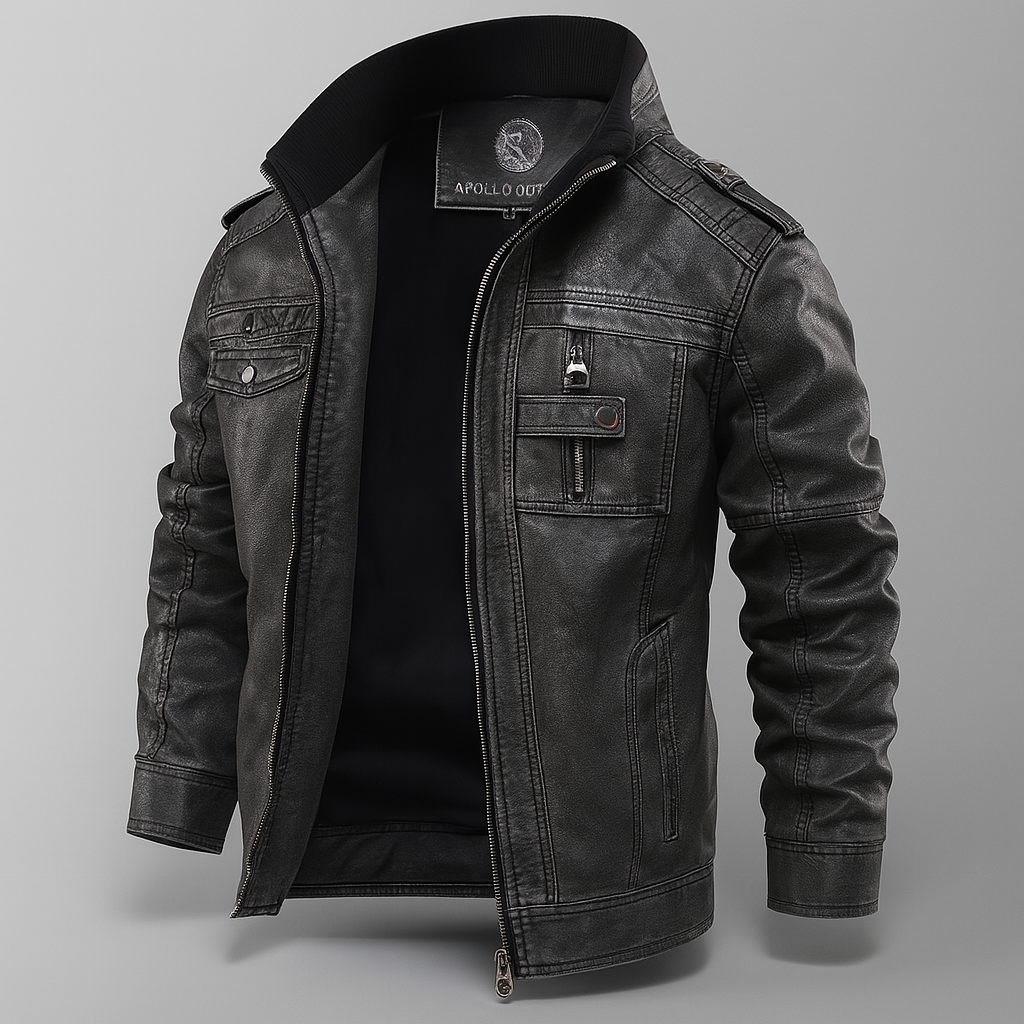 Elegant Leather Jacket | Stylish Genuine Leather for Women and Men
