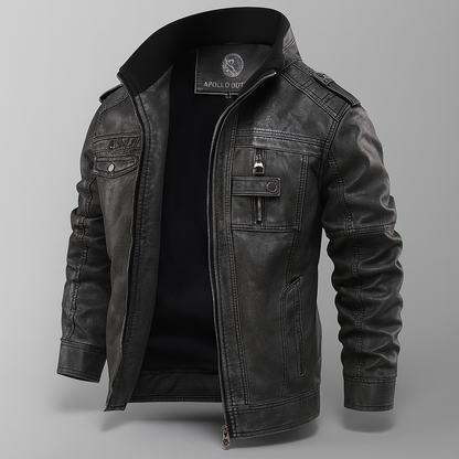 Elegant Leather Jacket | Stylish Genuine Leather for Women and Men