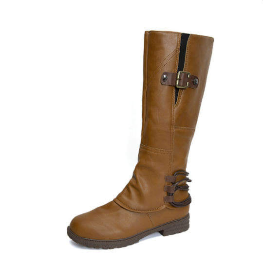 Women's Elegant Knee-High Leather Boots