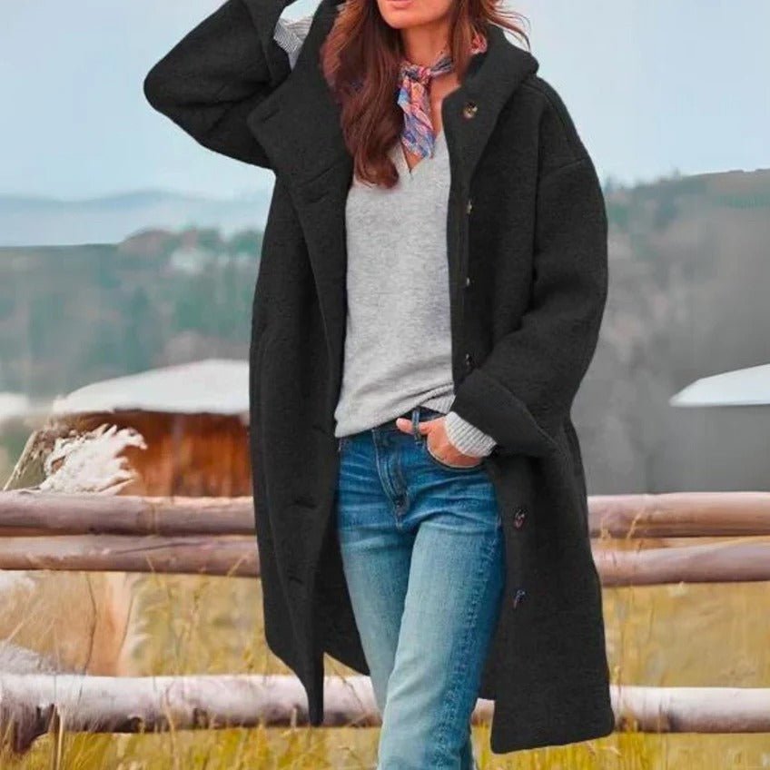 Women's Large Fleece Jacket Outdoor Stylish