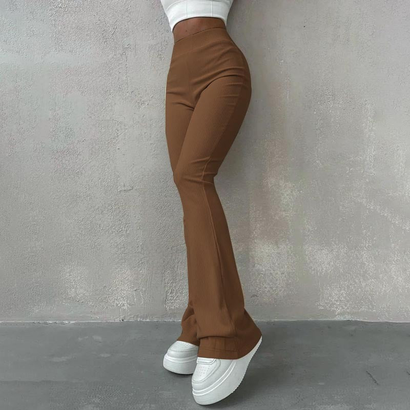 Elegant Flare Pants Women's Fashion