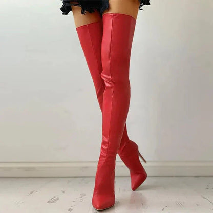 High Boots Stiletto Thigh High Heels