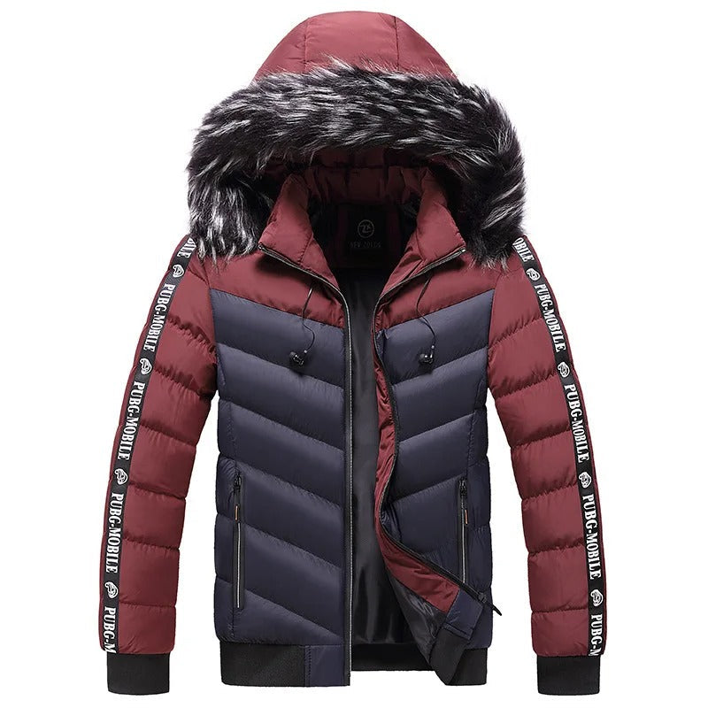 Praktischer Windbreaker Kapuze Abnehmbar