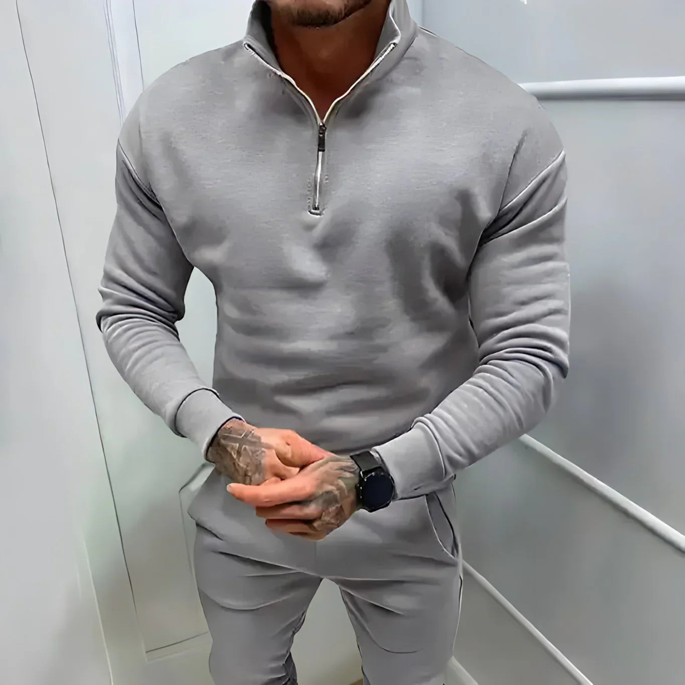Sportliche Herren Pullover Modern Fit