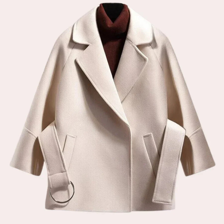 Modische Damenjacke mit Gürtel Elegant