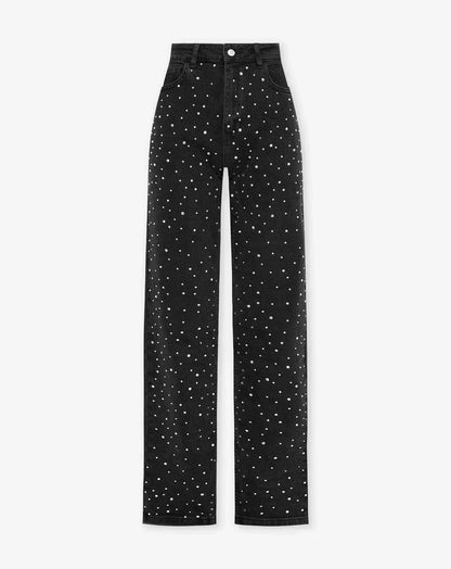 Sparkly Jeans for Women High-Gloss