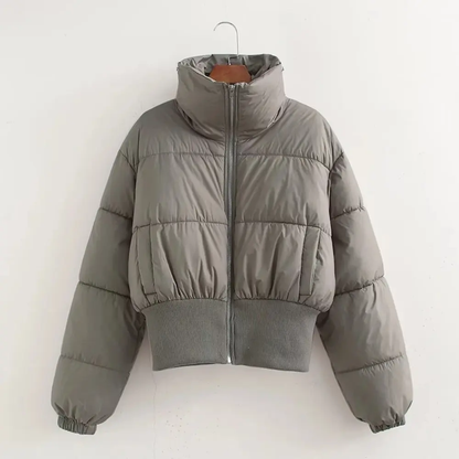 Women's Warm Short Puffer Jacket