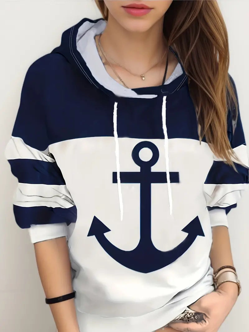 Nautical Style Women's Hoodie