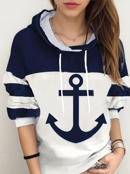Nautical Style Women's Hoodie