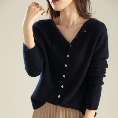 Soft Cardigan Comfortable Buttons Oversized