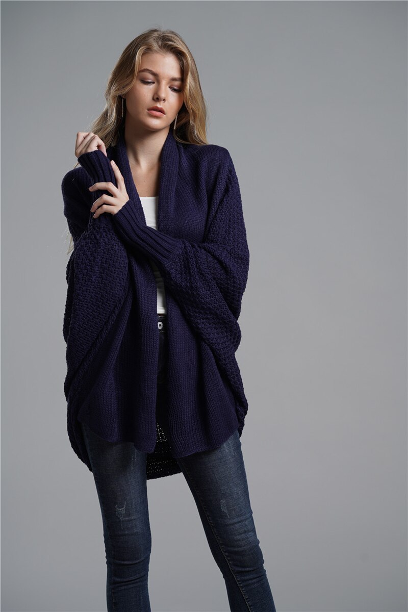 Stylish Women's Batwing Vest Model